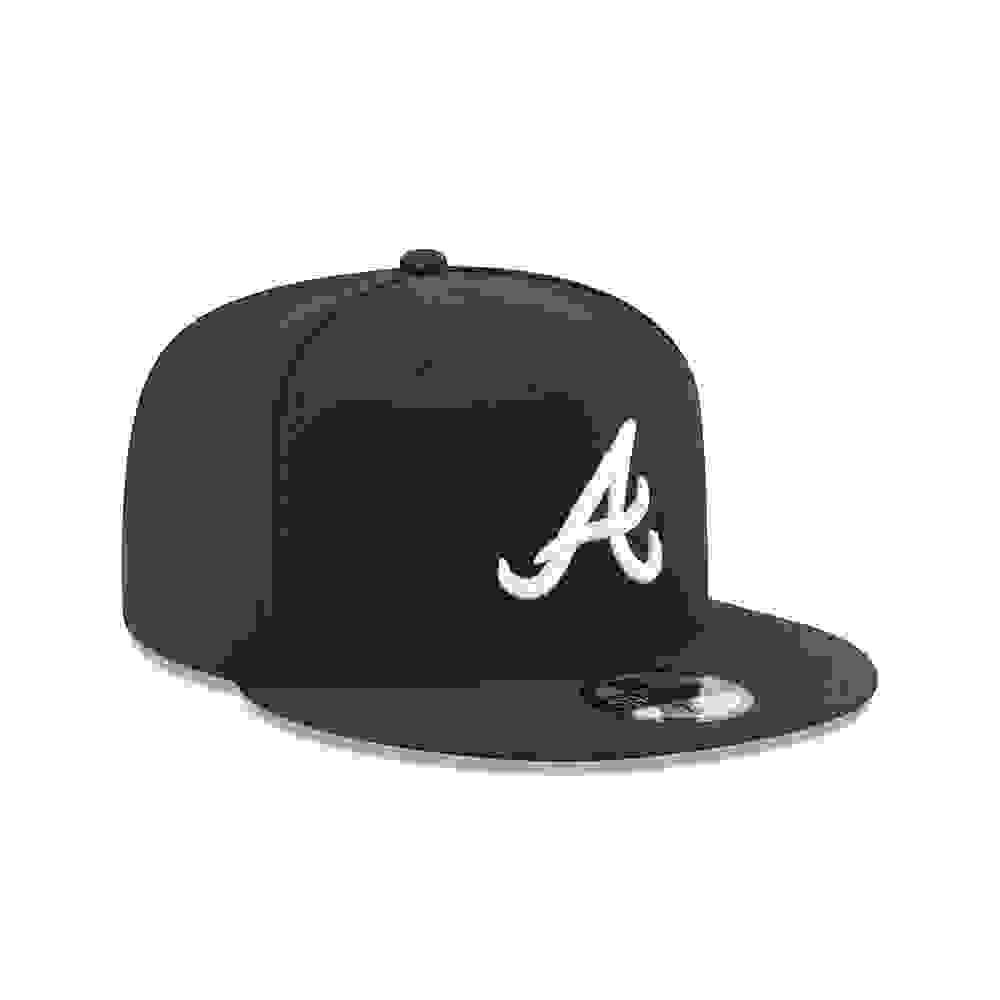 New Era Atlanta Braves Authentic Collection Road 59FIFTY Navy Fitted Hat